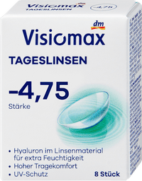 Tageslinsen Dioptrie -4,75 (6x8 Stück), Vorteilspack, 48 St