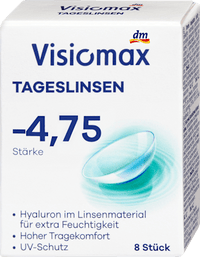Daglenzen dioptrie -4,75, 8 stuks