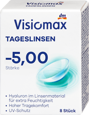 Daglenzen dioptrie -5.00, 8 stuks