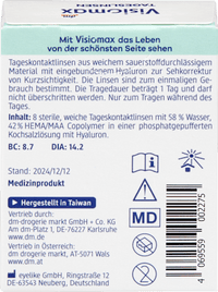 Daglenzen dioptrie -5.00, 8 stuks