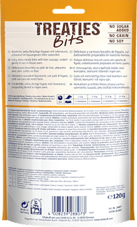 Vitakraft Hundeleckerli mit Leberwurst, Treaties Bits, 120 g