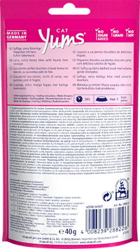 Cat Yums Leverworst Katten Snack, 40 g