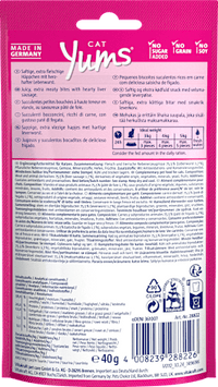 Cat Yums Leverworst Katten Snack, 40 g