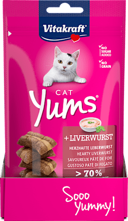 Cat Yums Leverworst Katten Snack, 40 g