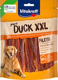 Kausnack Hund Entenbrustfiletstreifen pure duck xxl, 250 g