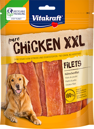 Kausnack Hund Hühnchenfilet, pure chicken xxl, 250 g
