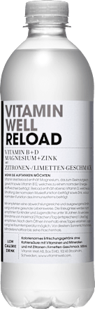 Erfrischungsgetränk, Reload Zitrone-Limette, 500 ml EINWEG