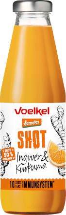 Ingwer & Kurkuma Shot, 0,5 l Voelkel