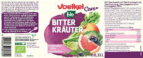 Saft, Bitter Kräuter, 0,33 l