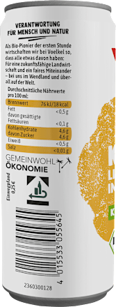 Teegetränk, Kombucha Limette & Ingwer, 0,25 l EINWEG