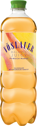 Erfrischungsgetränk, Balance Juicy Pfirsich-Mango, 0,75 l EINWEG