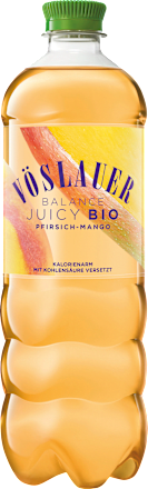 Erfrischungsgetränk, Balance Juicy Pfirsich-Mango, 0,75 l EINWEG