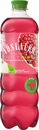 Erfrischungsgetränk, Balance Juicy Plus Granatapfel-Hibiskus, 0,75 l EINWEG