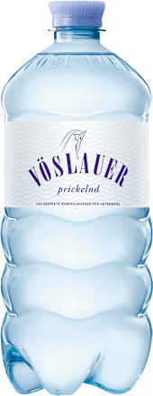Natürliches Mineralwasser prickelnd, 1 l EINWEG