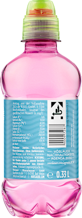 Natuurlijk mineraalwater, plat, junior, 0,33 l voor eenmalig gebruik