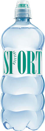 Natürliches Mineralwasser still, Sport, 0,75 l EINWEG