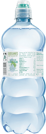 Natürliches Mineralwasser still, Sport, 0,75 l EINWEG