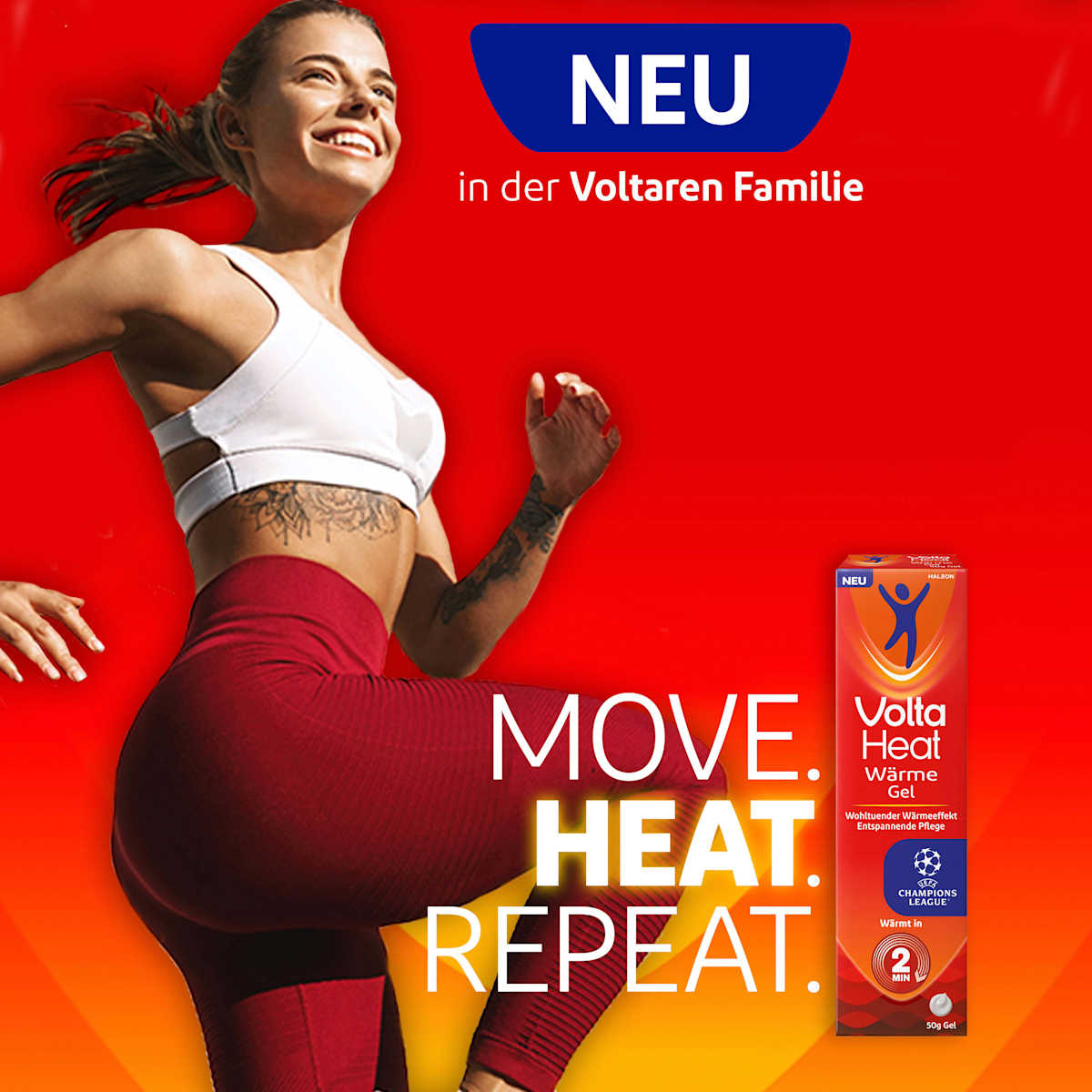 Voltaren Volta Heat Wärme Gel, 50 g