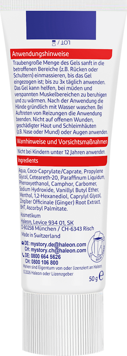Voltaren Volta Heat Wärme Gel, 50 g