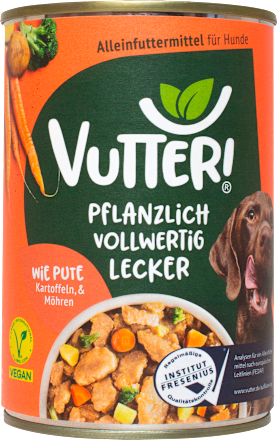 Nat hondenvoer, veganistisch zoals kalkoen, 400 g
