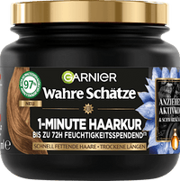 1-Minuut actieve houtskool haarbehandeling voor een vette hoofdhuid, 340 ml