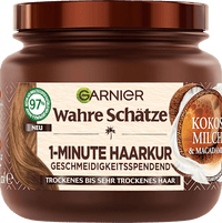 1-Minute Kokosmelk &amp; Macadamia Haarverzorging, 340 ml