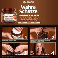 1-Minute Kokosmelk &amp; Macadamia Haarverzorging, 340 ml