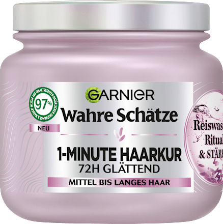 Haarverzorging 1-Minuut Rijstwater Ritueel &amp; Sterkte, 340 ml