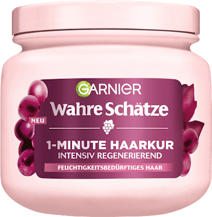 Haarkur 1-Minute Traube, 340 ml
