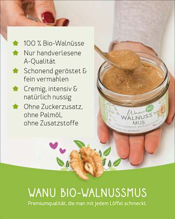 Walnussmus, 150 g