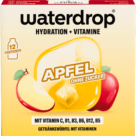 Getränkewürfel Microdrink Apfel (12 Stück), 25,2 g