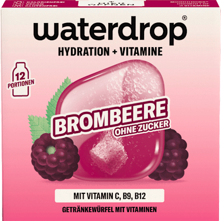 Getränkewürfel Microdrink Brombeere (12 Stück), 25,2 g