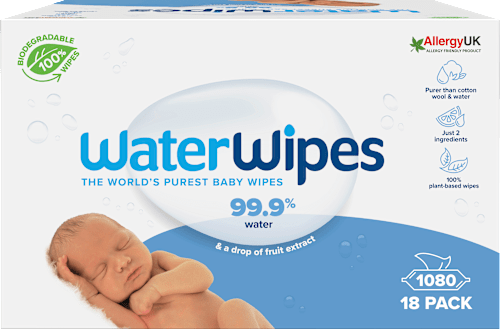 Vochtige doekjes (18x60 stuks), 1.080 stuks