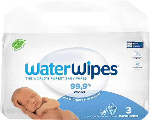 Vochtige doekjes (3x48 stuks), 144 stuks