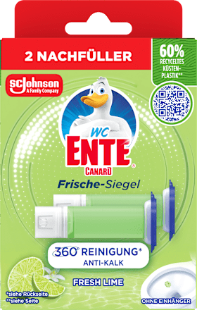 Toiletreiniger Freshness Seal Lemon Navulverpakking 2 stuks, 72 ml