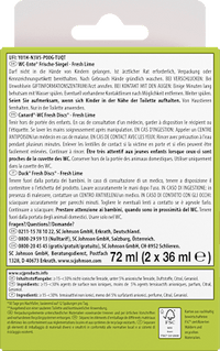 WC-Reiniger Frische-Siegel Limone Nachfüllpack 2 St, 72 ml