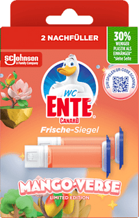 WC-Reiniger Frische-Siegel Mango Verse Nachfüllpack 2 St, 72 ml WC-Ente