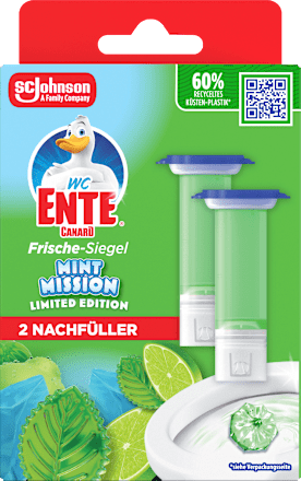 WC-Reiniger Frische-Siegel Mint Mission Nachfüllpack 2 St, 72 ml