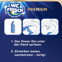 Toiletreiniger Power WC Gel &amp; Zeefrisheid, 750 ml