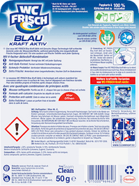 WC-Stein Blau Kraft Aktiv Ozeanfrische, 1 St