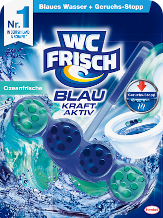 WC-Stein Blau Kraft Aktiv Ozeanfrische, 1 St