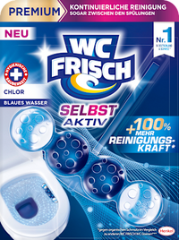 WC-Stein Blau Selbst Aktiv Chlor, 1 St