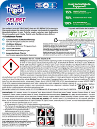 WC-Stein Blau Selbst Aktiv Ozeanfrische, 1 St