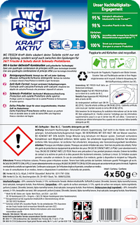 WC-Stein Kraft Aktiv Blütenfrische, 4 St