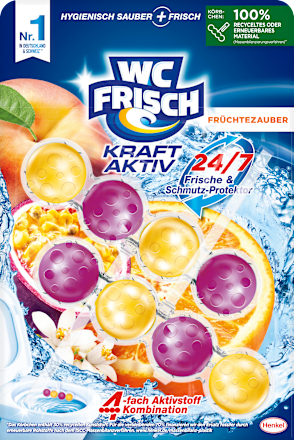 WC Stone Power Active Fruit Magic, 2 stuks