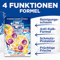 WC-Stein Kraft Aktiv Früchtezauber, 2 St