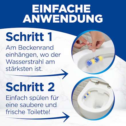 WC-Stein Kraft Aktiv Lemon, 1 St WC-Frisch