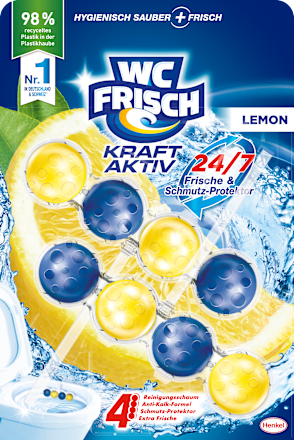 Toiletsteen Kraft Aktiv Citroen, 2 st