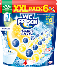 WC-Stein Kraft Aktiv Lemon, 6 St