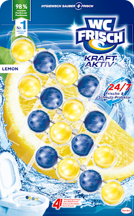 WC-Stein Kraft Aktiv Lemon, 4 St